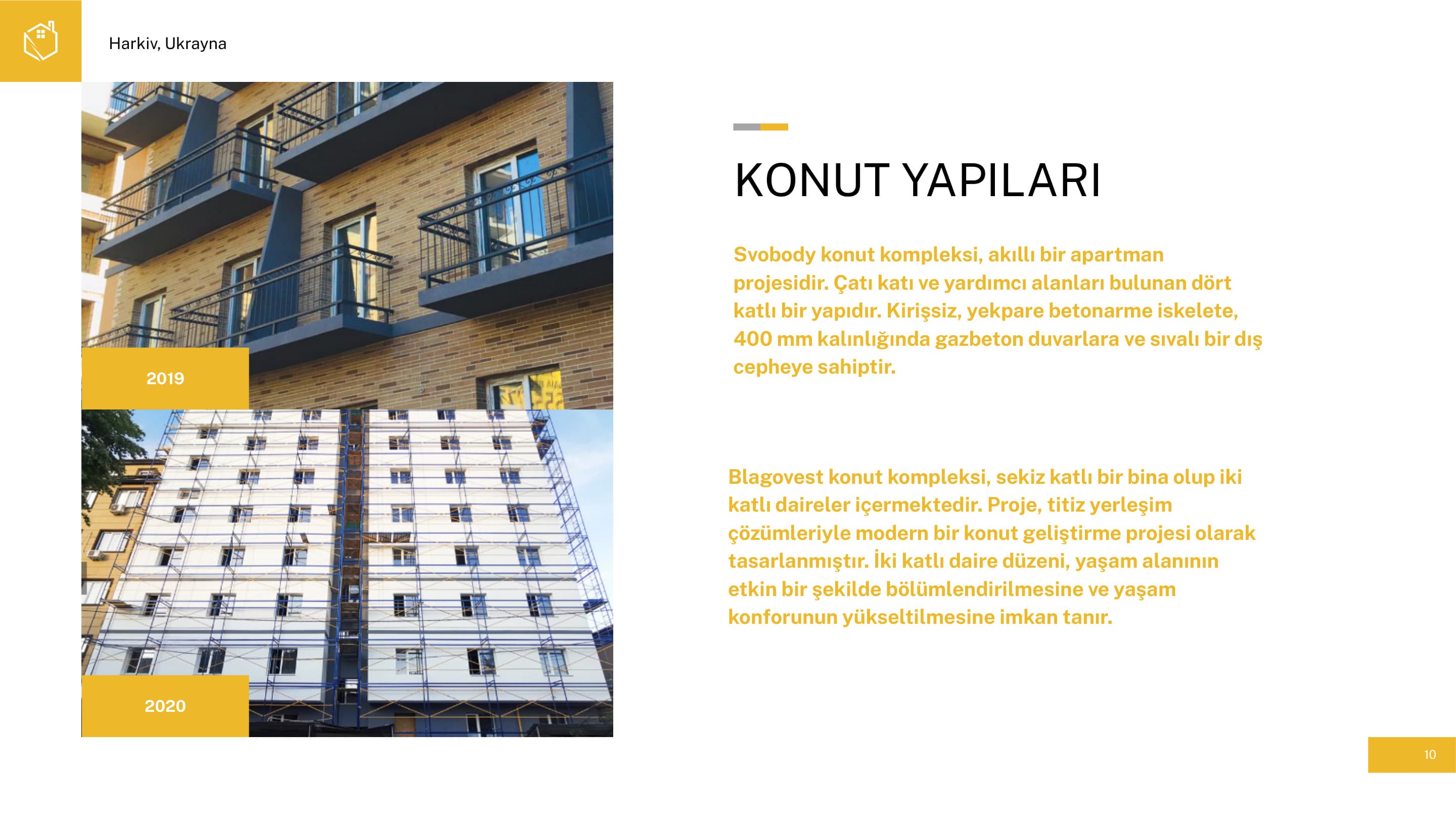 Konut Yapıları — Svobody & Blagovest